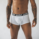Boxer Trunks aus Premium-Baumwolle Diamond White