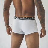 Boxer Trunks aus Premium-Baumwolle Diamond White