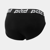 Briefs/Slips aus Premium-Baumwolle Obsidian Black