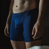 Midway Briefs aus TENCEL™ Lyocell Azure Blue