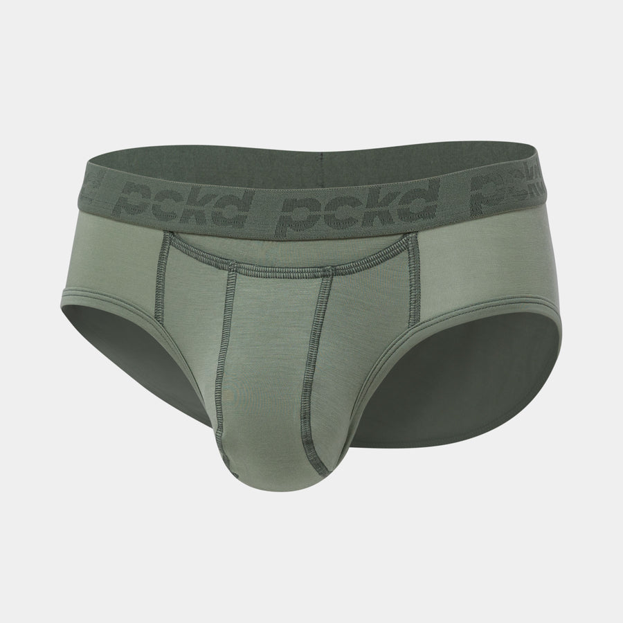 Briefs/Slips aus Lyocell Olive Green