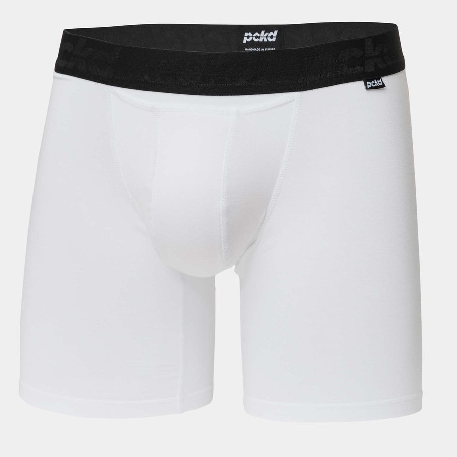 PCKD Midway Briefs / Boxershorts im Klassik-Stil aus Bambus. In der Farbe Diamond White. In Größen S - XXL. Online kaufen auf pckd.de!