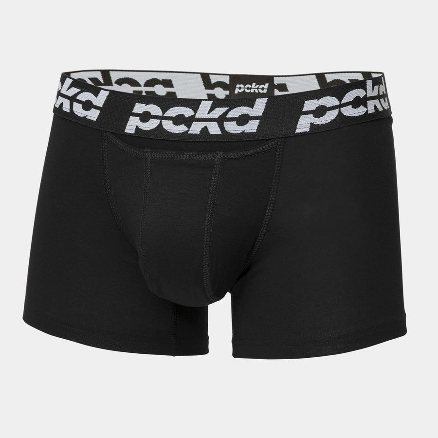PCKD Boxer Briefs / Boxershorts im Sport-Stil aus Bambus. In der Farbe Obsidian Black. In Größen S - XXL. Online kaufen auf pckd.de!