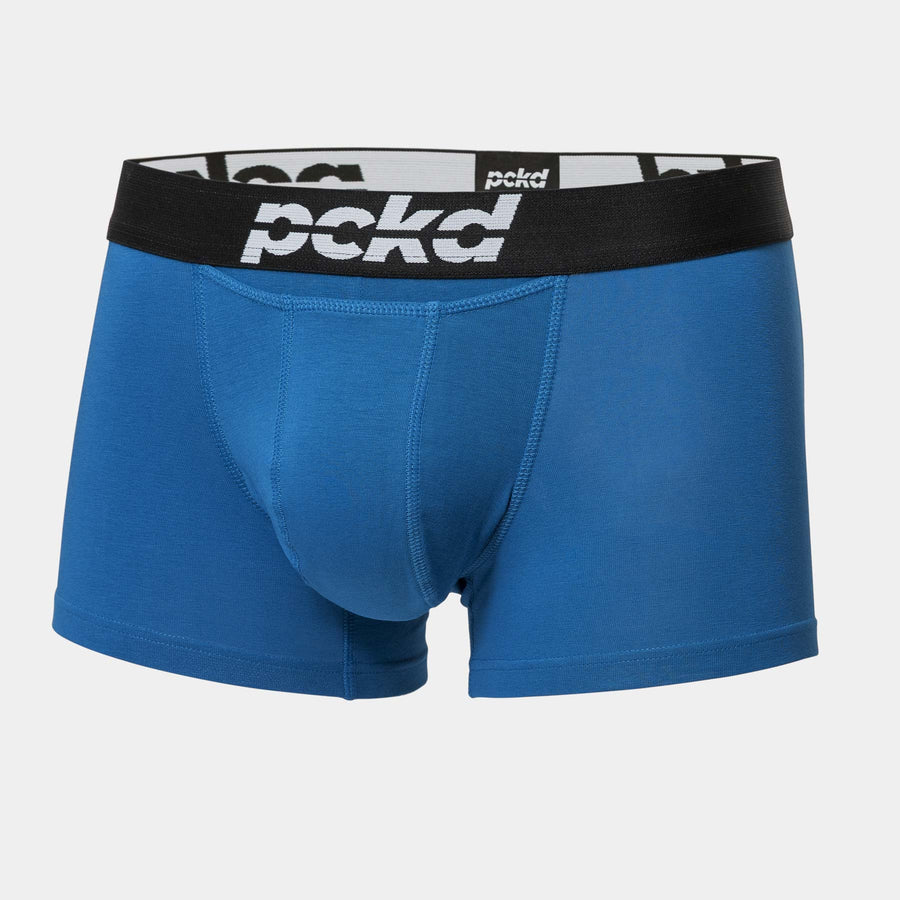 PCKD Boxer Trunks / Boxershorts im Sport-Stil aus Baumwolle. In der Farbe Cobalt Blue. In Größen S - XXL. Online kaufen auf pckd.de!