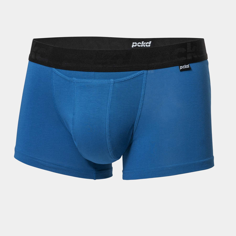PCKD Boxer Trunks / Boxershorts im Klassik-Stil aus Baumwolle. In der Farbe Cobalt Blue. In Größen S - XXL. Online kaufen auf pckd.de!