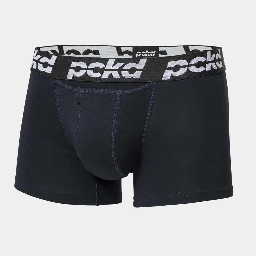 PCKD Boxer Briefs / Boxershorts im Sport-Stil aus Bambus. In der Farbe Midnight Blue. In Größen S - XXL. Online kaufen auf pckd.de!