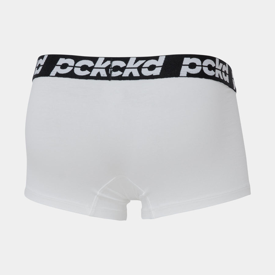 Boxer Trunks aus Bio-Baumwolle Diamond White