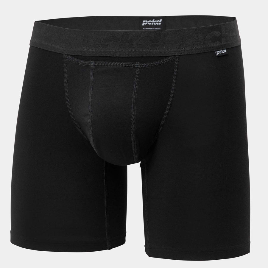 PCKD Midway Briefs / Boxershorts im Klassik-Stil aus Bambus. In der Farbe Obsidian Black. In Größen S - XXL. Online kaufen auf pckd.de!